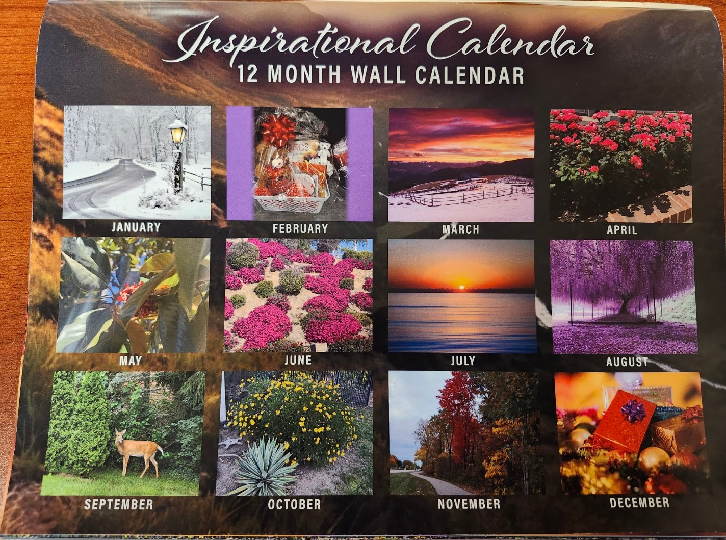 Words of Inspiration 2025 Calendar